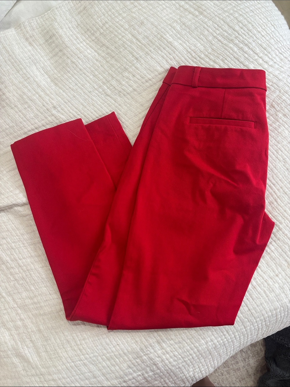 Women’s Banana Republic Sloan Cut Red Tailored Pant